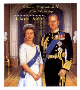 LIBERIA   UNLISTED MNH QUEEN ELIZABETH BIN  $4.00