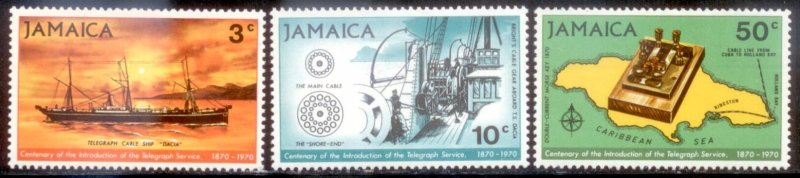 Jamaica 1970 SC# 319-21 MNH-OG E28