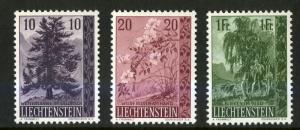 LIECHTENSTEIN 312-14 MH SCV $7.00 BIN $3.25