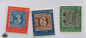 GERMANY  667-68, B309   MNH