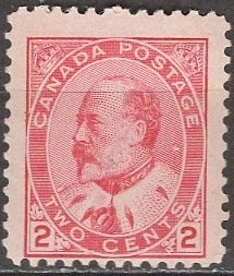 Canada; 1903: Sc. # 90:  MLH Type II, Single Stamp