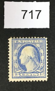 MOMEN: US STAMPS # 382 MINT OG H LOT #E 717