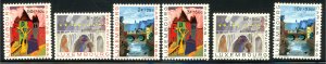 LUXEMBOURG 1964 Childrens Paintings CARITAS Semi Postal Set Sc B240-B245 MNH