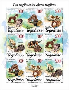 2024 03 - TOGO - TRUFFLES & TRUFFLE DOGS            9V  complet set    MNH **