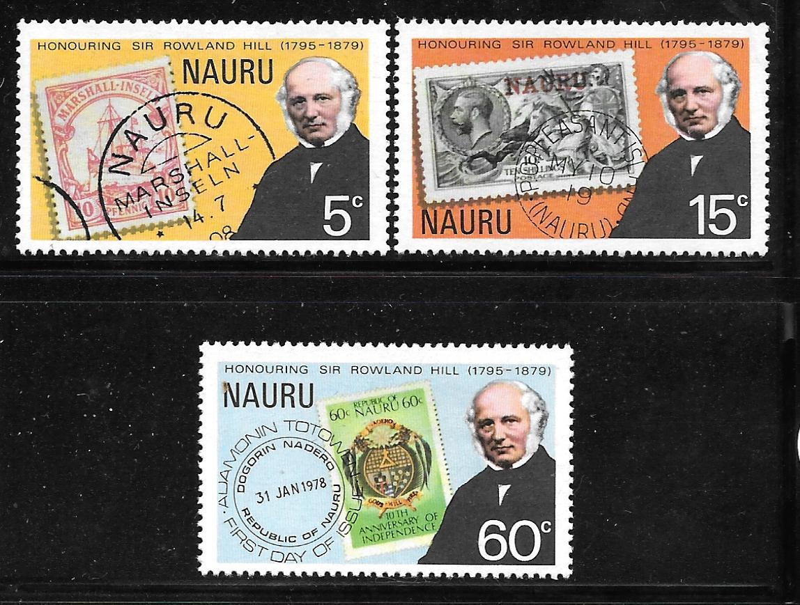 Nauru 195197 Stamps of Nauru, MH, FVF Australia & Oceania Nauru
