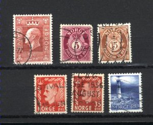 Norway #78,83,312,323,539,692   used PD