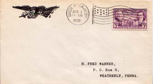 United States, 1930's Commemoratives, Flags, Machine Cancel, Nebraska