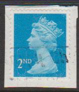 GB QE II Machin SG U2957 - 2nd brt blue -  M11L - Source  none