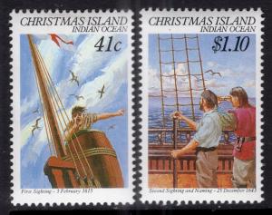 Christmas Island 248-249 MNH VF
