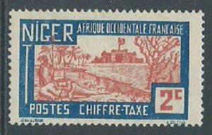 Niger, Sc #J9, 2c MH