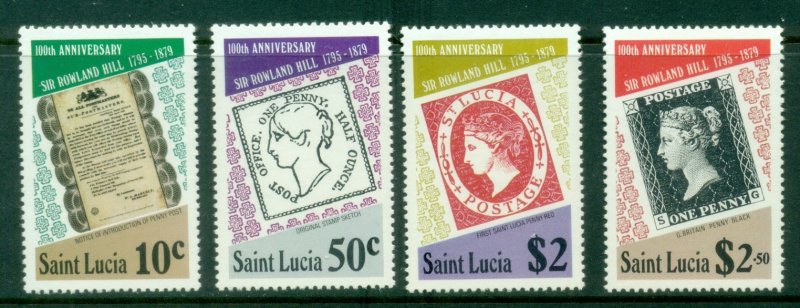 St Lucia 1979 Sir Rowland Hill MUH