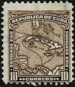 1914 Cuba Scott Catalog Number 259 Used