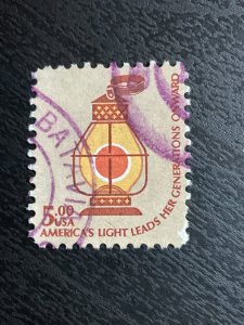 US SC# 1612 Railroad Lantern Used