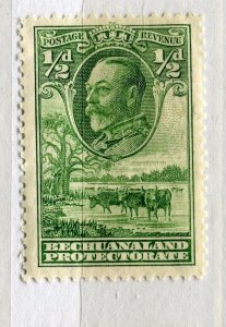 BECHUANALAND; 1930s early GV pictorial issue fine Mint hinged 1/2d. value