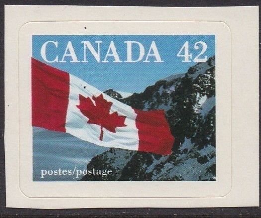 1388 Flag Over Mountains MNH