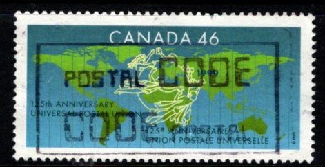 Canada - #1806 125th anniversary of the Universal Postal Union - Used