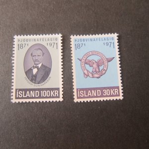 Iceland Sc 433-434 set MNH