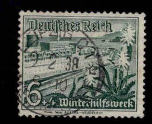 Germany Scott B110 Used semi-postal Ship stamp