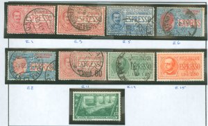 Italy #E1/E16  Single