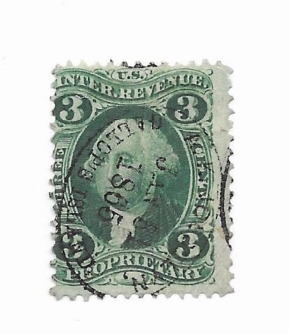 USA #R18c Used - Stamp - CAT VALUE $9.00