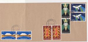 South Africa 1966 Nigel Cancel Birds Corn Diamonds Landscape Stamps Cover  29308