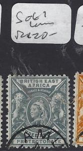 BRITISH EAST AFRICA   (PP2510B)  QV  3 A  SG 69  LAMU    CDS   VFU