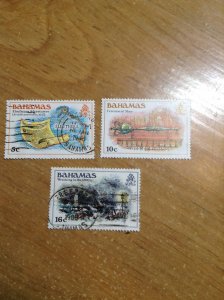 Bahamas  # 466-67/70  Used