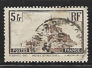 France - Mont-Saint-Michel (Die I) - Scott #249 - F-VF - USED