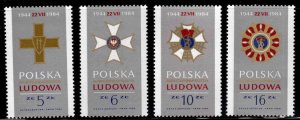 Poland Scott 2630-2633 MNH**  set of 4