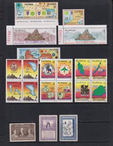 Philippines - 22 Mint stamps