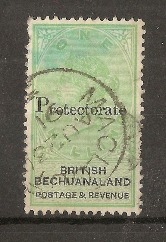 Bechuanaland 1888 1/- Protectorate Opt SG46