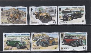 Jersey # 903-908, Vintage Automobiles, Mint NH, 1/2 Cat