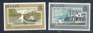 Belize  411-412   ships   Mint VF NH   1979   PD