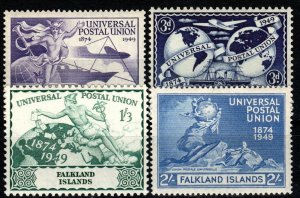 Falkland Islands #103-6 MNH CV $14.00 (X3803)