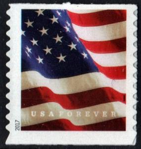 SC#5158 (49¢) U.S. Flag Coil Single (2017) SA