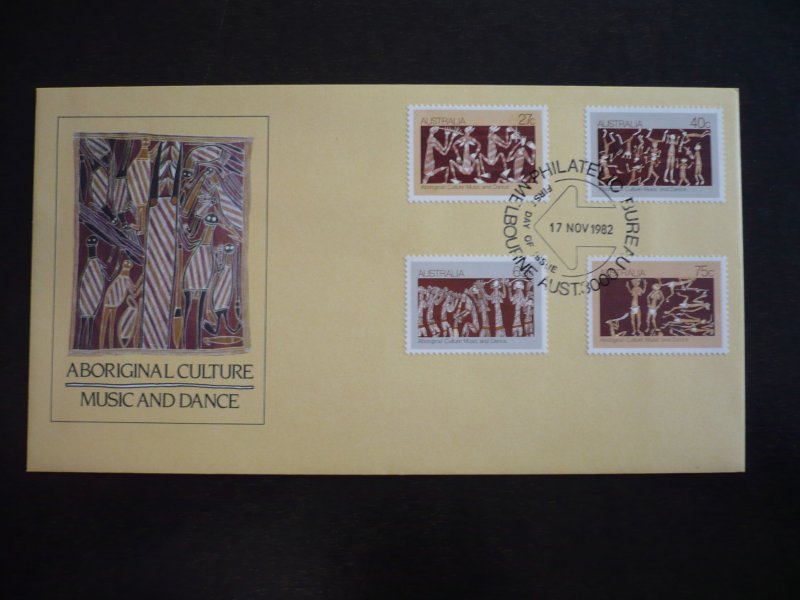 Postal History - Australia - Scott# 853-856 - First Day Cover