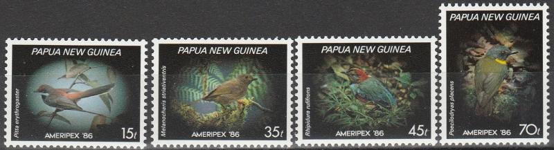 Papua New Guinea #645-8  MNH  CV $9.60 (A1923)