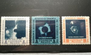 Mexico #774-76 mint hinged e203 7297