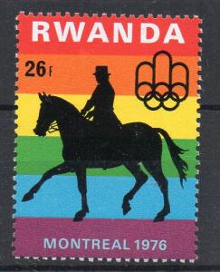 RWANDA - 1976 - MONTREAL 1976 - OLYMPIC GAMES - HORSEBACK RIDING -