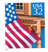 United States #2912 Flag Porch Booklet single MNH, Please see the description.