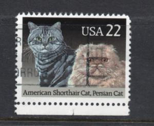 Scott # 2375 used single American Shorthair & Persian Cat