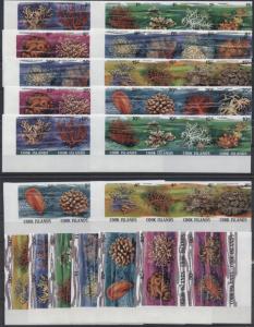 Cook Isl. Corals/Marine Life Mi#691-767B MNH Rare!!!