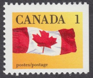 Canada - #1184i Canadian Flag Booklet Stamp, CPP - MNH