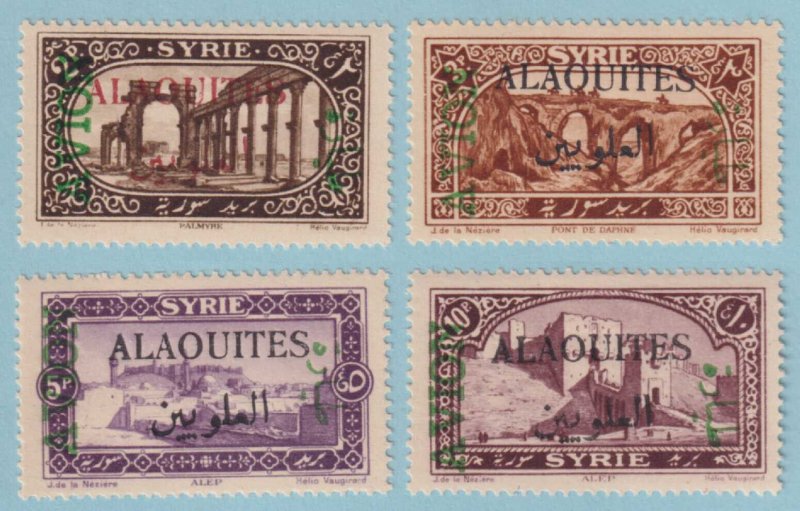 ALAQUITES C5 - C8 AIRMAILS  MINT HINGED OG * SET - NO FAULTS VERY FINE! - P176