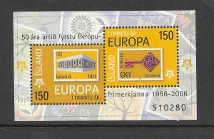 ICELAND-CLEARANCE- #1066 EUROPA S/S MNH