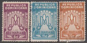 Dominican Republic # C87-C89 Used