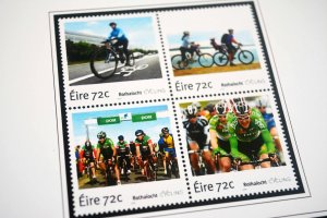 COLOR PRINTED IRELAND 2011-2020 STAMP ALBUM PAGES (60 illustrated pages)