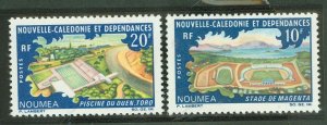 New Caledonia #353-4 Unused Single (Complete Set)