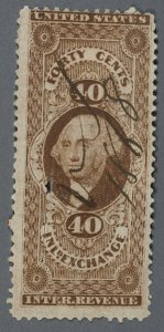 United States #R53c Used Fine Cut Cancel HRM