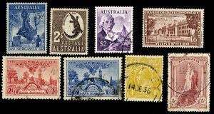 AUSTRALIA Nice Lot of Older VF/Used 73//416 - Sound, Attractive Stamps